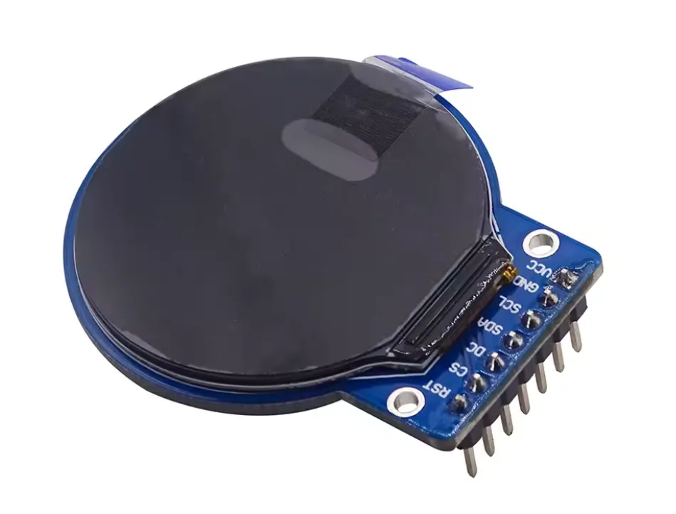 LCD TFT rond 1,28″ 240×240 (GC9A01, SPI) pour Arduino