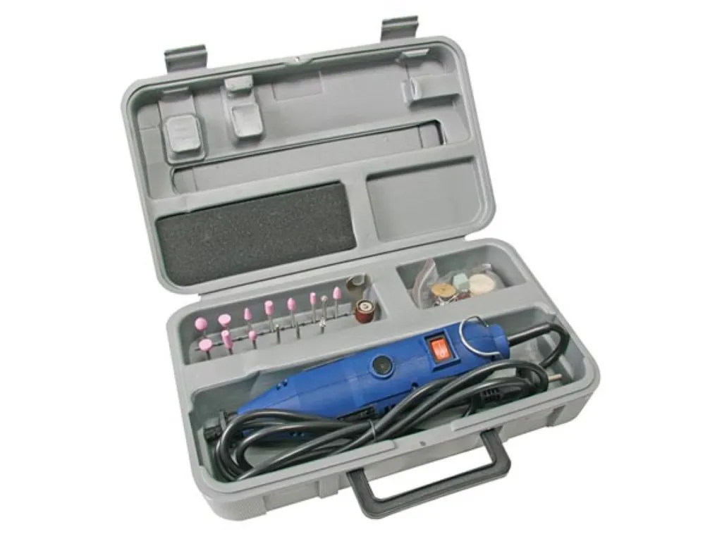 Mini perceuse de précision multifonction, avec accessoires, 40 pièces