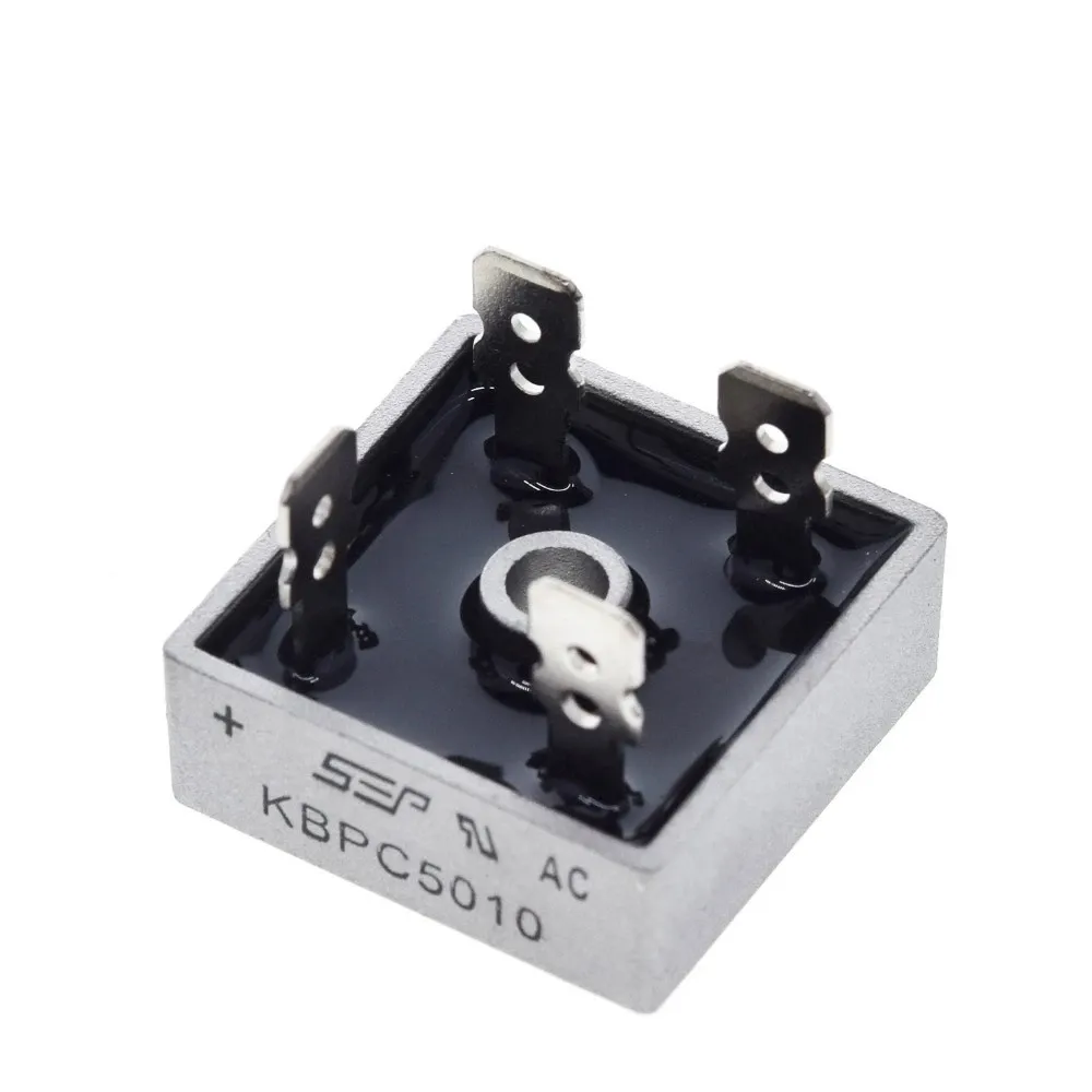 Pont de diodes KBPC5010 1000V 50A 4 broches