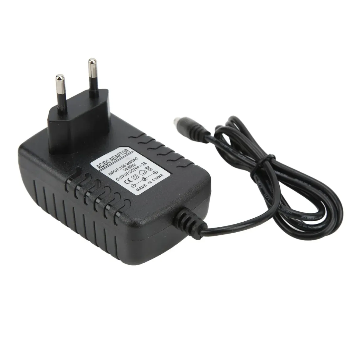Adaptateur d’alimentation 24 V 2 A jack 5,5 mm x 2,5 mm