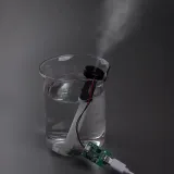 Brumisateur ultrasonique / humidificateur avec support et bâtonnet en mousse – 3