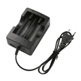 Chargeur pour 2x batteries lithium 18650 3.6V / 3.7V / 4.2V – 1