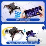 Kit robot araignée bionique quadrupède ACEBOTT ESP8266 avec Arduino IDE et ACECode (Scratch) – 3