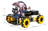 Voiture robot ACEBOTT ESP32 avec entraînement 4x4 roues mecanum | À monter soi-même | STEM – 2