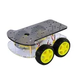 Châssis avec 4 roues et 4 moteurs TT base robot DIY – 1