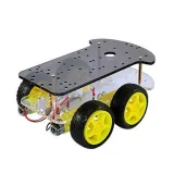 Châssis avec 4 roues et 4 moteurs TT base robot DIY – 3