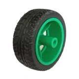Roue en caoutchouc pour robot ou smart car Vert – 2