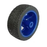 Roue avec caoutchouc pour robot ou smart car Bleu – 2