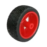 Roue avec caoutchouc pour robot ou smart car Rouge – 2