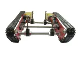 Robot tank à chenilles Châssis incluant 2 moteurs – 4