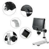 Microscope numérique 600x 3.6MP avec support – 2