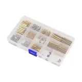 Assortiment 200 pièces entretoises mâle-femelle / vis / écrou – 1