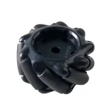 Roue Mecanum / Roue omnidirectionnelle - 60MM-K Noir Lot de 4 – 3