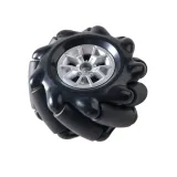 Roue Mecanum / Roue omnidirectionnelle - 60MM-K Noir Lot de 4 – 5