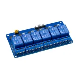 Module relais 5 V bas niveau | 6 canaux – 1