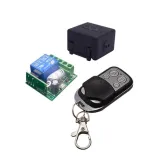 Module relais programmable sans fil avec télécommande incluse (4 boutons) - 12V 433 MHz RF – 6