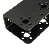 Support de servo pour p. ex. bras robotique / robot humanoïde - U, noir, aluminium – 2