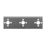 Support de servo pour p. ex. bras robotique / robot humanoïde - U, noir, aluminium – 5