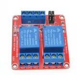 Module relais 5 V à 2 canaux avec bornes à vis et optocoupleur – 1