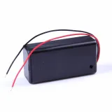 Porte-pile 9V avec interrupteur à bascule MARCHE/ARRÊT 9 volts avec couvercle – 3