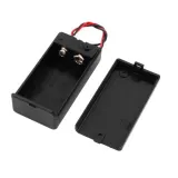 Porte-pile 9V avec interrupteur à bascule MARCHE/ARRÊT 9 volts avec couvercle – 4