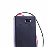 Porte-pile 9V avec interrupteur à bascule MARCHE/ARRÊT 9 volts avec couvercle – 6
