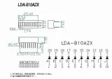 Barre LED 10 segments Rouge – 3