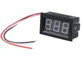 Voltmètre 0-100V - Rouge, 0.56 inch, 3 fils – 1