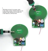 Détecteur de métaux - Kit de soudure DIY pour débutants - Éducation STEM – 6