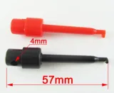Clip de test avec crochet à ressort pour PCB SMD IC 57mm - Rouge – 1