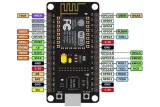 Carte de développement NodeMCU ESP8266 V2 4MB WiFi version breadboard – 2