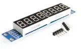 Module numérique rouge 8 chiffres 7 segments MAX7219 – 4