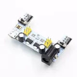 MB102 Module d’alimentation pour breadboard, interface USB DC 7-12V, carte à 2 canaux – 3