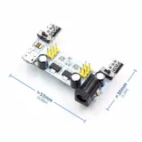 MB102 Module d’alimentation pour breadboard, interface USB DC 7-12V, carte à 2 canaux – 5