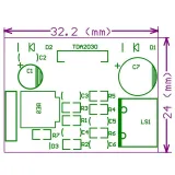 Amplificateur mono 18 watts TDA2030 – 3
