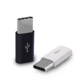 Adaptateur USB-C mâle vers Micro-USB femelle - noir – 3
