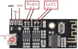 Récepteur Bluetooth sans fil M38 avec amplificateur 2x5W – 2