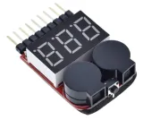 Testeur LIPO avec buzzer d’alarme 1S à 8S – 2