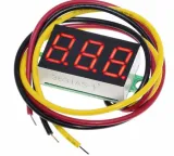 Voltmètre 0V-100V Rouge – 3