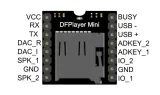 Module MP3 DFPlayer Mini (clone) avec emplacement pour carte MicroSD – 2