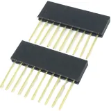 Connecteur header empilable femelle 10 broches de 11 mm de haut – 3