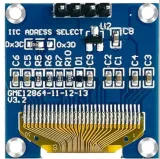 Mini écran OLED blanc 0,96 pouce 128x64 I2C – 2