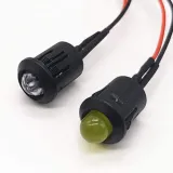 Clip de montage pour LED - 5 mm noir – 2
