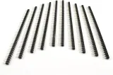 Barrette de broches femelle ronde 2.54Mm 40 broches 1X40p noire – 3
