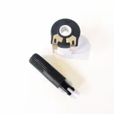 Potentiomètre ajustable de 10 kΩ, horizontal, avec bouton de 15 mm, à six pans creux – 2