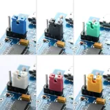 Capuchon de cavalier 2 broches 2,54mm (Rouge) pour entre autres Arduino, Esp32 et Raspberry Pi – 4