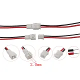 Kit de connecteurs pigtail Micro JST PH 2 broches mâle femelle – 2