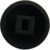 capuchon coloré pour bouton-poussoir ot3321 NOIR – 3