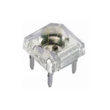 LED 5mm Super Flux Piranha 4 broches - Vert pur – 8