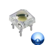 LED 5mm Super Flux Piranha 4 broches - Bleu – 3